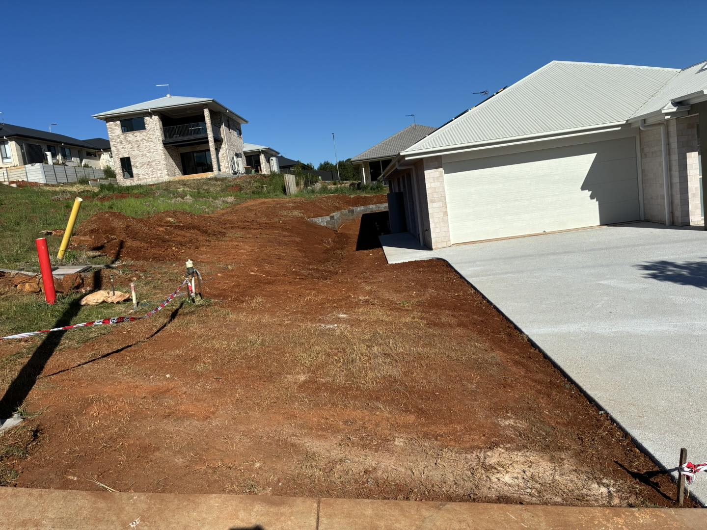 Excavation tidy up - Chilcotts Grass